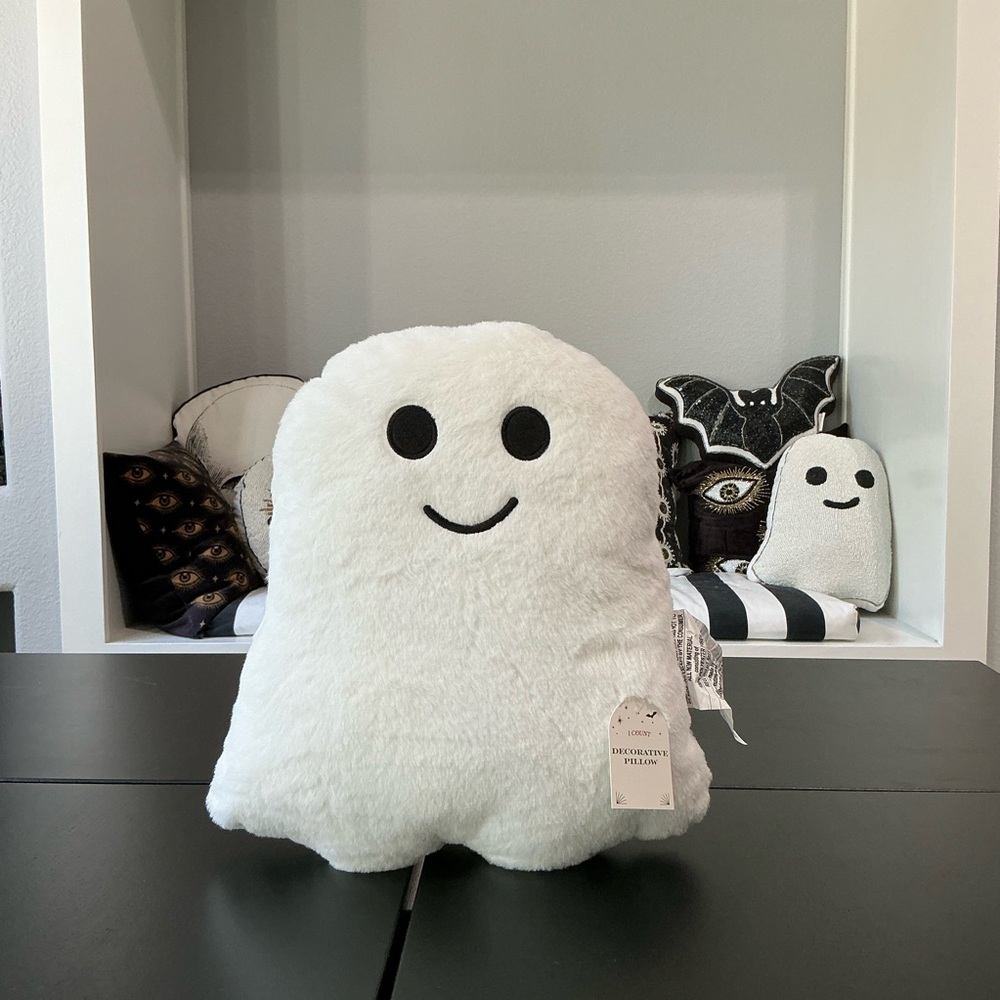 Cute Target White Ghost Pillow